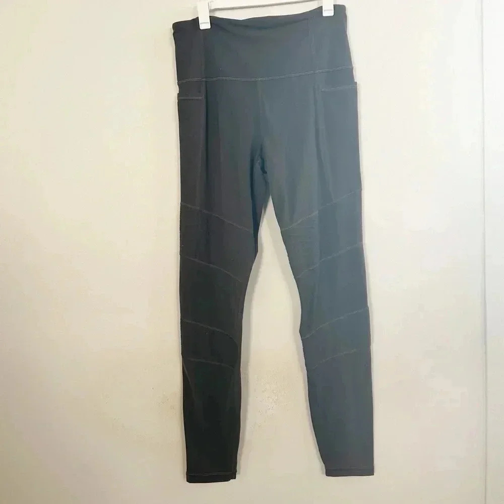 Athleta gray inclination leggings small